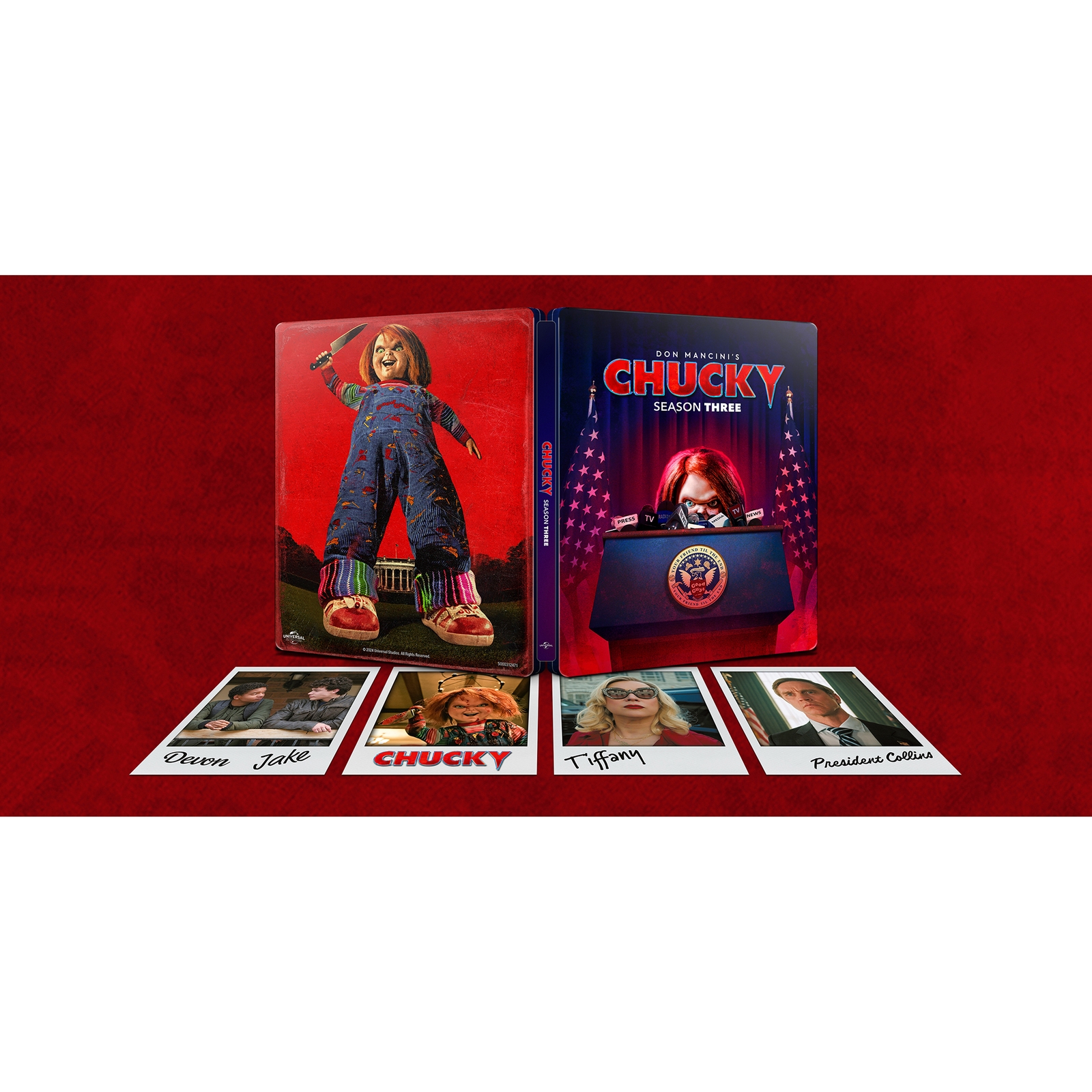 Chucky Season Three Blu-ray Steelbook von Chucky
