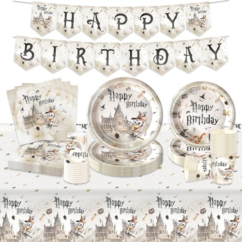 Chukua Pappteller Kindergeburtstag Deko- Magischer Geburtstag Geschirr Deko Wizard Geburtstagsdeko Partygeschirr Set Party Supplies Deko Banner Tischdecke Servietten Teller Tassen Jungen Mädchen Chukua Pappteller Kindergeburtstag Deko- Magischer Geburtstag Geschirr Deko Wizard Geburtstagsdeko Partygeschirr Set Party Supplies Deko Banner Tischdecke Servietten Teller Tassen Jungen Mädchen von Chukua