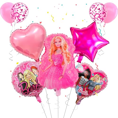 Luftballons Babi Geburtstag Deko Mädchen Rosa Bar-bi Balloon Geburtstagsdeko Prinzessin Folienballons Happy Birthday Bar-bi Kindergeburtstag Deko Girlande für Bar-bi Thema Party Supplies Deko Luftballons Babi Geburtstag Deko Mädchen Rosa Bar-bi Balloon Geburtstagsdeko Prinzessin Folienballons Happy Birthday Bar-bi Kindergeburtstag Deko Girlande für Bar-bi Thema Party Supplies Deko von Chukua