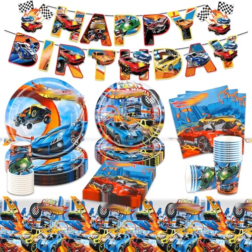 Rennauto Pappteller Kindergeburtstag Deko Jungen- Autos Geburtstag Geschirr Deko Wheels Geburtstagsdeko Car Partygeschirr Set Party Supplies Girlande Deko Banner Tischdecke Servietten Teller Tassen Rennauto Pappteller Kindergeburtstag Deko Jungen- Autos Geburtstag Geschirr Deko Wheels Geburtstagsdeko Car Partygeschirr Set Party Supplies Girlande Deko Banner Tischdecke Servietten Teller Tassen von Chukua