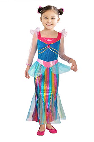 Barbie Rainbow Mermaid costume dress disguise official girl (Size 3-4 years) von Ciao