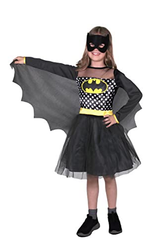 Batgirl Fashion costume disguise girl official DC Comics (Size 5-7 years) with tulle skirt von Ciao