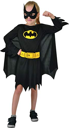 Ciao 11675.10-12 DC Comics Super Heroes Batman Disguise, Girls, Single, Black, 10-12 Years von Ciao