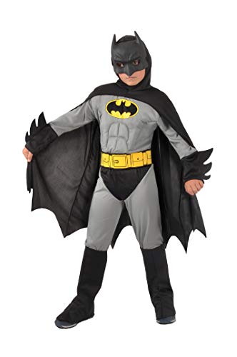 Ciao- Batman Classic costume disguise boy official DC Comics (Size 10-12 years) with padded muscles von Ciao