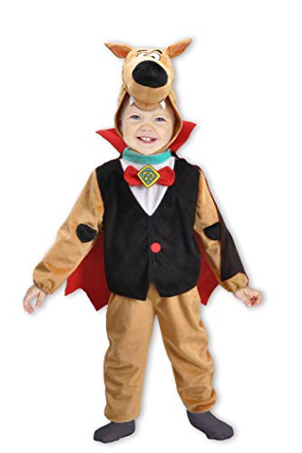 Ciao 11723.2-3 Scooby-Doo Disguise, Boys, Cartoon, Brown, Red, Black, 2-3 years von Ciao