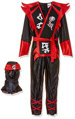 Ciao 12300.8-10 Ninja Disguise, Boys, Black, Red, 8-10 Anni von Ciao