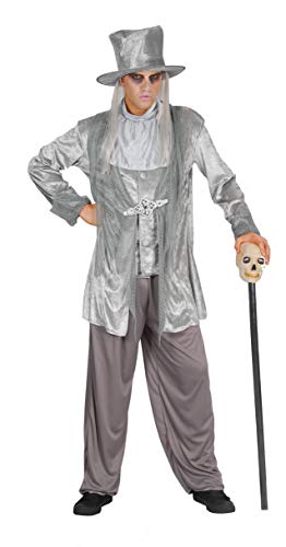 Ciao 16167 Zombie Disguise, Men, Grey, Size XL von Ciao