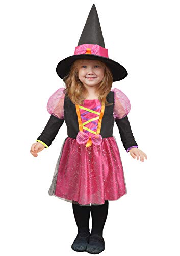 Ciao 28041.1-2 Rosa Hexe Disguise, Girls, Pink, Black, 1-2 years von Ciao