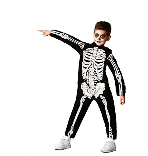 Ciao- Skelett Skeleton Kostüm Verkleidung Anzug Junge (Größe 5-7 Jahre) von Ciao