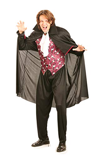 Ciao 62009 Graf Dracula Disguise, Men, Black, Purple, Adulto (Schnitt unica) von Ciao