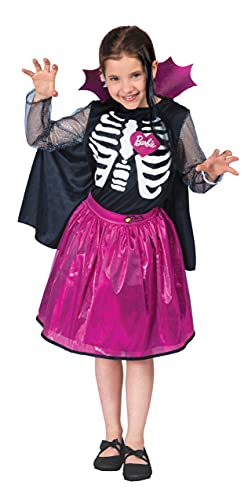 Ciao- Barbie Skeletrina SweetHeart Halloween Special Edition costume dress disguise official girl (Size 5-7 years) von Ciao