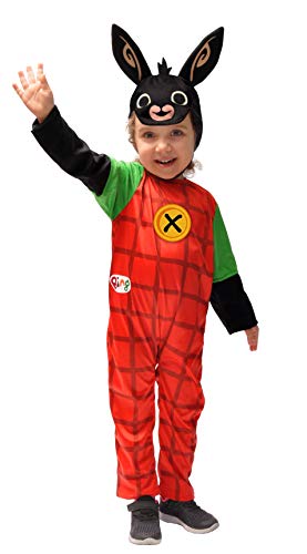 Ciao Bing Bunny costume disguise official boy (Size 4-5 years), Red, Black von Ciao