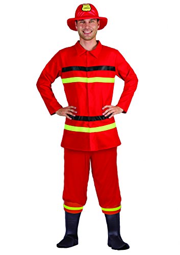 Ciao – Feuerwehrmann Kostüm für Erwachsene, Größe L von Ciao