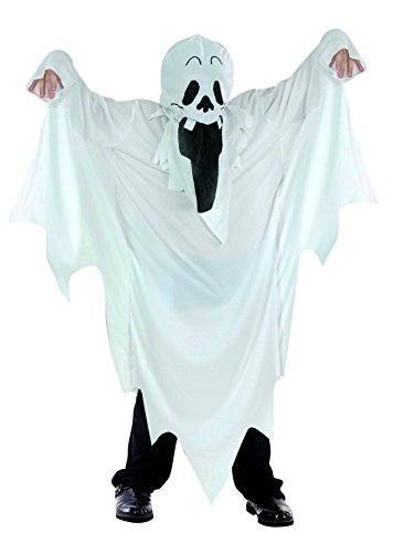 Ciao- Geist Ghost Kostüm Verkleidung unisex Kinder (Größe 7-10 Jahre), weiß von Ciao