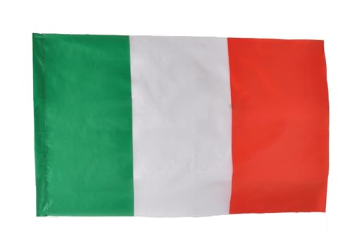 Ciao Italien Flagge Tricolor Stoff (150x90cm) mit Ösen, grün/weiß/rot, 150 x 90 cm, 22016 von Ciao