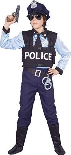 Ciao Jungen Poliziotto Special Police Costume Bambino (Taglia 5-7 Anni) Kost me, Blau, Jahre EU von Ciao