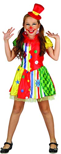 Ciao 23052.5-7 Clown Disguise, Girls, Multicolor, 5-7 Jahre von Ciao