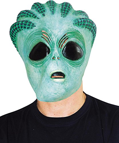 Ciao 30663 Alien Hello 30663-Alien Latexmaske, grün, Einheitsgröße von Ciao