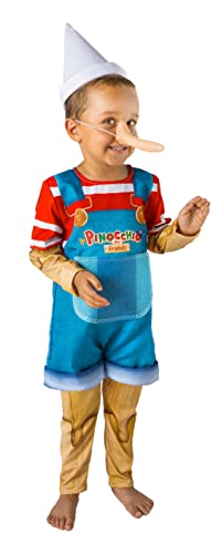 Ciao- Pinocchio puppet costume disguise official boy (Size 3-4 years) von Ciao