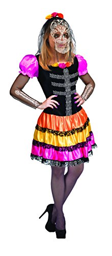 Ciao- Skull Flower Lady Dia de los Muertos dress costume disguise girl woman adult (One size) von Ciao