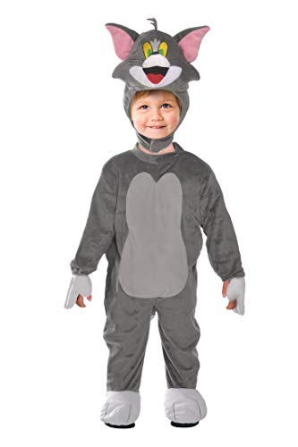 Ciao- Tom cat costume plush onesie disguise official Tom & Jerry (Size 2-3 years) von Ciao