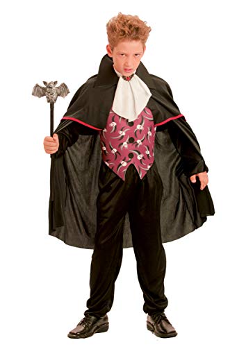 Ciao- Vampire Dracula costume disguise boy (Size 7-9 years), 8-10 Jahre, Schwarz von Ciao