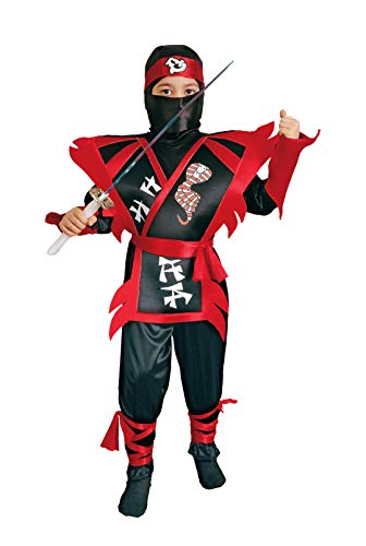 Kobra Ninja Kostüm Jungen (Größe 10-12 Jahre) von Ciao