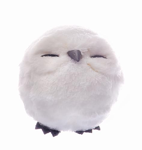 Owl Ball Cute (Ø12cm) Hanging Christmas Decoration, White von Ciao