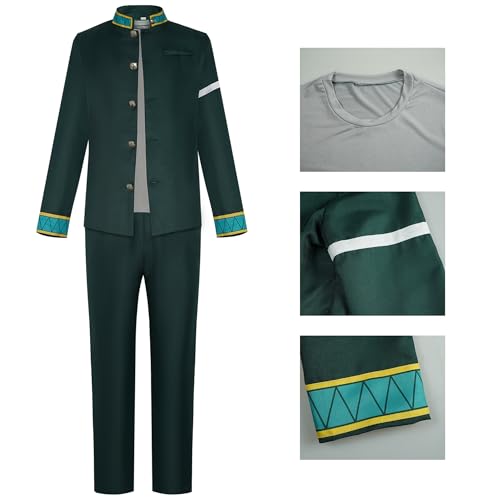 Cicilian Anime Windbreaker Cosplay-Kostüm, Haruka Cosplay-Kostüm, langärmlige Windbreaker-Jacke, Hemd, Hose, komplette Sets, Halloween-Party, Karnevalsuniform, Outfits von Cicilian