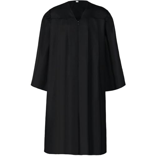 Cicilian Gewand für Kirchenrichter für Erwachsene, matte Chorrobe, Kostüm, Kirchenrichterrobe, Kostüme, Kanzelrobe, Pastor, Taufe, Abschlussgewand von Cicilian