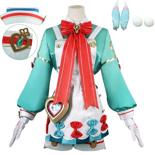 Cicilian Sigewinne Cosplay-Kostüme, Spiel Genshin Impact Cosplay-Uniform Anime Alle Charaktere Rollenspiel Kleidung Uniform Partykleid Anzüge Halloween Karneval Komplettsets von Cicilian