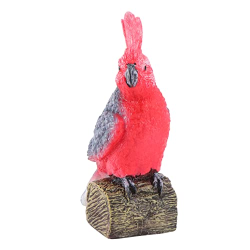 Ciieeo 1 Stück Papageienmodell Tierspielzeug Vogelfigur Nymphensittich Spielzeug Vogeldekor Papagei Desktop Dekoration Flatternde Vogelstatue Simuliertes Vogelspielzeug Vogelmodell von Ciieeo