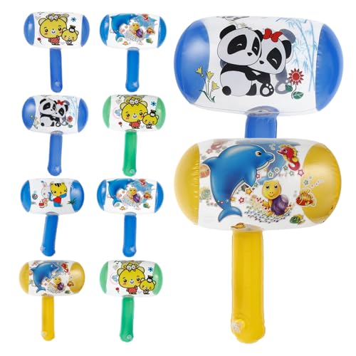 Ciieeo 10 Stück Teiliges Aufblasbares Kinderhammer mit Glockenton Leichtes Sicheres Material Bunte Farben als Party und Outdoor Spaß für Jeden Alters Zufällige Farbe Ciieeo 10 Stück Teiliges Aufblasbares Kinderhammer mit Glockenton Leichtes Sicheres Material Bunte Farben als Party und Outdoor Spaß für Jeden Alters Zufällige Farbe von Ciieeo