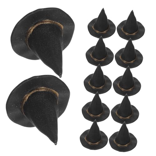 Ciieeo 12 Stück Teiliges Mini-hexenhut Puppenhaus-dekoration Kleine Hexenhüte für Halloween-basteln Diy-zubehör Niedliche Hexen-minihüte für Handwerksprojekte Ciieeo 12 Stück Teiliges Mini-hexenhut Puppenhaus-dekoration Kleine Hexenhüte für Halloween-basteln Diy-zubehör Niedliche Hexen-minihüte für Handwerksprojekte von Ciieeo