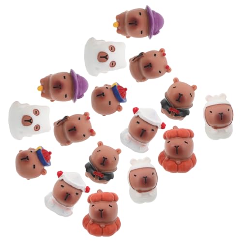 Ciieeo 16stücke Miniatur-Harz Halloween-Thema Niedliche Tierminiaturen Für Wohnkultur Feengarten-Accessoires Party-Dekorationen Ciieeo 16stücke Miniatur-Harz Halloween-Thema Niedliche Tierminiaturen Für Wohnkultur Feengarten-Accessoires Party-Dekorationen von Ciieeo