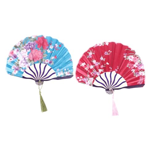 Ciieeo 2 STÜCK Klassischer Faltbarer Handfächer aus Langlebigem Material mit Chinesischem Design Kleines Dekoratives für Frauen Geeignet als Foto Requisite und Wohnaccessoire Ciieeo 2 STÜCK Klassischer Faltbarer Handfächer aus Langlebigem Material mit Chinesischem Design Kleines Dekoratives für Frauen Geeignet als Foto Requisite und Wohnaccessoire von Ciieeo