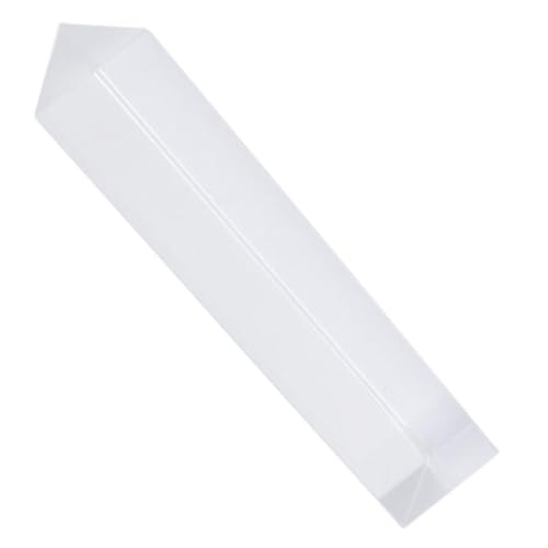 Ciieeo 2 Stück Kristallklarer Optischer Dreiecksprisma Lichtbrechung Physikunterricht Fotografie Experiment mit Präziser Lichtreflexion und Tragbarem Design Ciieeo 2 Stück Kristallklarer Optischer Dreiecksprisma Lichtbrechung Physikunterricht Fotografie Experiment mit Präziser Lichtreflexion und Tragbarem Design von Ciieeo