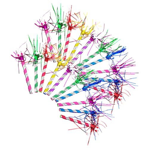 Ciieeo 20 Stücke Gemischt Gebläse Geburtstag Gebläse Luft Gebläse Neuheit Noisemaker Spielzeug für Parteien von Ciieeo