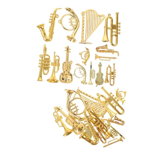 Ciieeo 28 Stück Teiliges Weihnachtsbaumdekorationen Lebendige Miniatur Trompete Saxophon Flöte Violine Modelle für DIY Kreativität Wiederverwendbare Bunte Christbaumschmuck Ciieeo 28 Stück Teiliges Weihnachtsbaumdekorationen Lebendige Miniatur Trompete Saxophon Flöte Violine Modelle für DIY Kreativität Wiederverwendbare Bunte Christbaumschmuck von Ciieeo