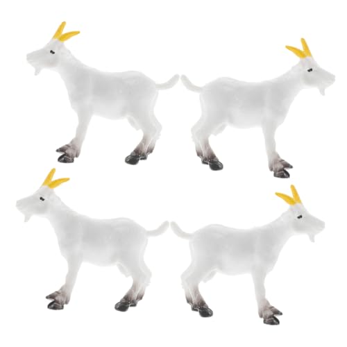 Ciieeo 4 Stück Miniatur PVC Ziegen und Schafmodelle Teilig Realistische Outdoor Tierfiguren Dekorative Kleine Ziegenskulpturen Langlebige Farmtier Dekoration für Garten und Schreibtisch Ciieeo 4 Stück Miniatur PVC Ziegen und Schafmodelle Teilig Realistische Outdoor Tierfiguren Dekorative Kleine Ziegenskulpturen Langlebige Farmtier Dekoration für Garten und Schreibtisch von Ciieeo