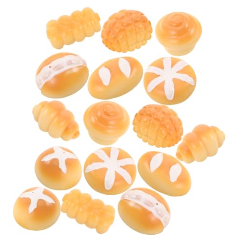 Ciieeo 40 Stück Mini-Brotharz-Figuren, lebensechte künstliche Lebensmittel, Bastelbedarf für Puppenhaus, Mikro-Landschaftsdekoration mit realistischen Details und lebendigen Farben Ciieeo 40 Stück Mini-Brotharz-Figuren, lebensechte künstliche Lebensmittel, Bastelbedarf für Puppenhaus, Mikro-Landschaftsdekoration mit realistischen Details und lebendigen Farben von Ciieeo