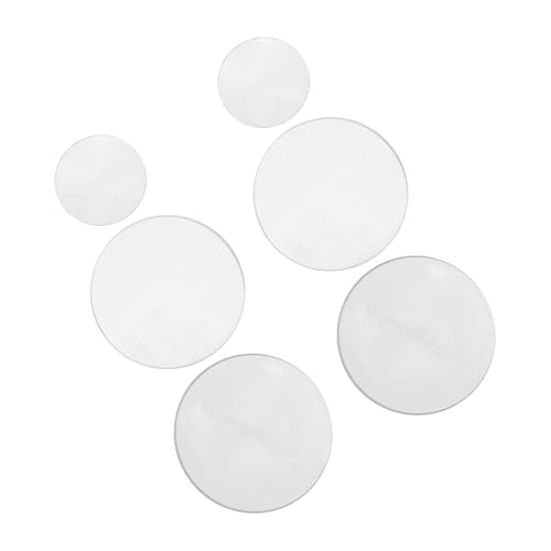 Ciieeo 6 Stück Teiliges Doppelt konvexe Glaslinsen Durchmesser mit Brennweiten für Optische Experimente im Labor und Demonstrationen Ciieeo 6 Stück Teiliges Doppelt konvexe Glaslinsen Durchmesser mit Brennweiten für Optische Experimente im Labor und Demonstrationen von Ciieeo