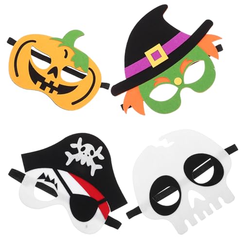 Ciieeo 7 Sätze 7 Sets Halloween Maskenkostüme Für Abschlussball Requisiten Masken Maskenballkostüm Halloween Für Halloween Kostümmaske Lustiges Halloween Kostüm Halloween 4 Stück * 7 von Ciieeo