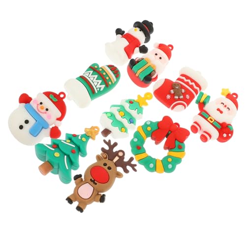 Ciieeo 7 Sätze 7 Sets Kuchen Backdekoration Weihnachtsanhänger Für Schmuck Weihnachts Esstischdekor Weihnachtsschmuck Weihnachtsschmuck Ornamente Für Weihnachtsmittelstücke 10 Stück * 7 von Ciieeo