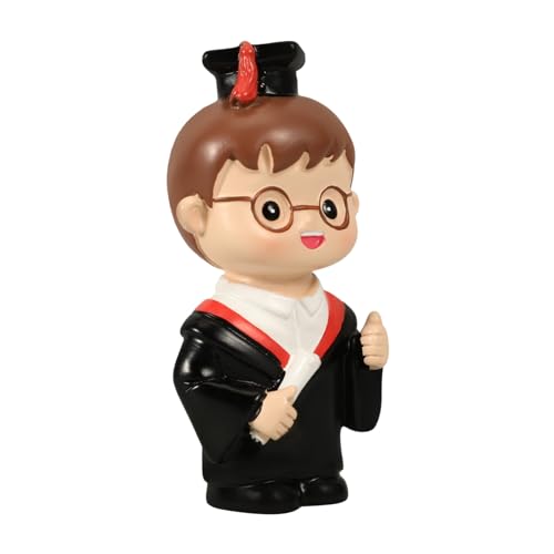 Ciieeo Abschlusskuchen Dekoration Doktor Resin Figurine Cake Topper Sicher Langlebig für Abschlussfeier Tortendeko Photo Props Ciieeo Abschlusskuchen Dekoration Doktor Resin Figurine Cake Topper Sicher Langlebig für Abschlussfeier Tortendeko Photo Props von Ciieeo