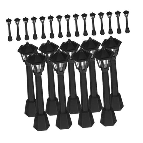 Ciieeo Handgefertigte Miniatur-Straßenlaternen, Modell Straßenlaternen für Puppenhaus, Mikro-Landschaft, künstlerische Heimdekoration, Sammlerstück, 24 Stück Ciieeo Handgefertigte Miniatur-Straßenlaternen, Modell Straßenlaternen für Puppenhaus, Mikro-Landschaft, künstlerische Heimdekoration, Sammlerstück, 24 Stück von Ciieeo