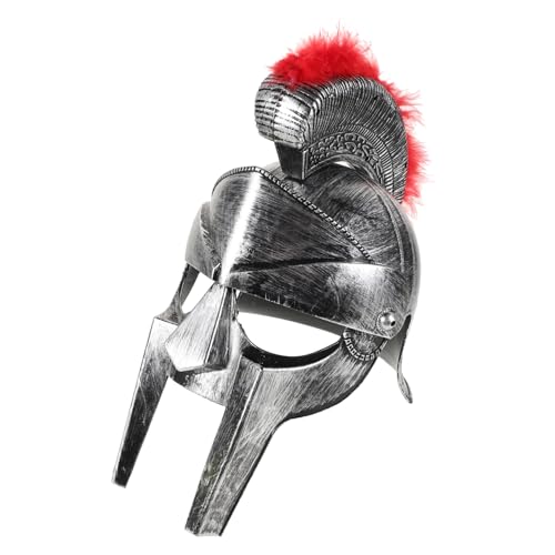 Ciieeo Hut Helme Mittelalterliches Kostüm Rüstung Helm Requisite Wikinger Helm Römischer Offizier Historischer Helm Römische Helme Dekorativer Soldat Helm Für von Ciieeo