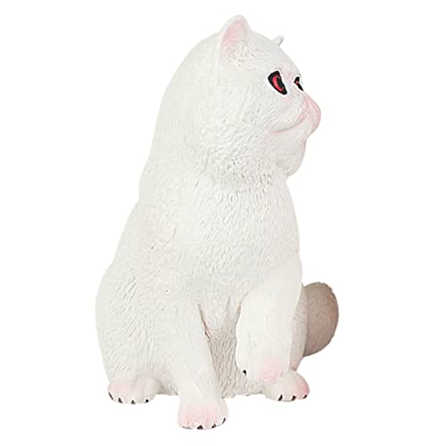 Ciieeo Katzenschmuck Katzenstatue Mini Stuffies Katzenfiguren Für Kinder Helle Hausdekorationen Für Zuhause Tiere Miniaturen Heimdekoration Puppenspielsets Katzentierfigur von Ciieeo