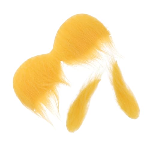 Ciieeo Lustiger Falscher Schnurrbart Schnurrbart-aufkleber Halloween-partyzubehör Halloween-kostüm Realistischer Schnurrbart Falsche Augenbrauen Künstlicher Schnurrbart Tuch Yellow von Ciieeo