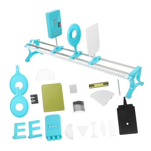 Ciieeo Physikalisches Optik experimentier Optischer Bank Konkave und Konvexe Linsen Großer Basis mit Messleiste Stabile Konstruktion Geeignet für Physikalische Experimente und Ciieeo Physikalisches Optik experimentier Optischer Bank Konkave und Konvexe Linsen Großer Basis mit Messleiste Stabile Konstruktion Geeignet für Physikalische Experimente und von Ciieeo